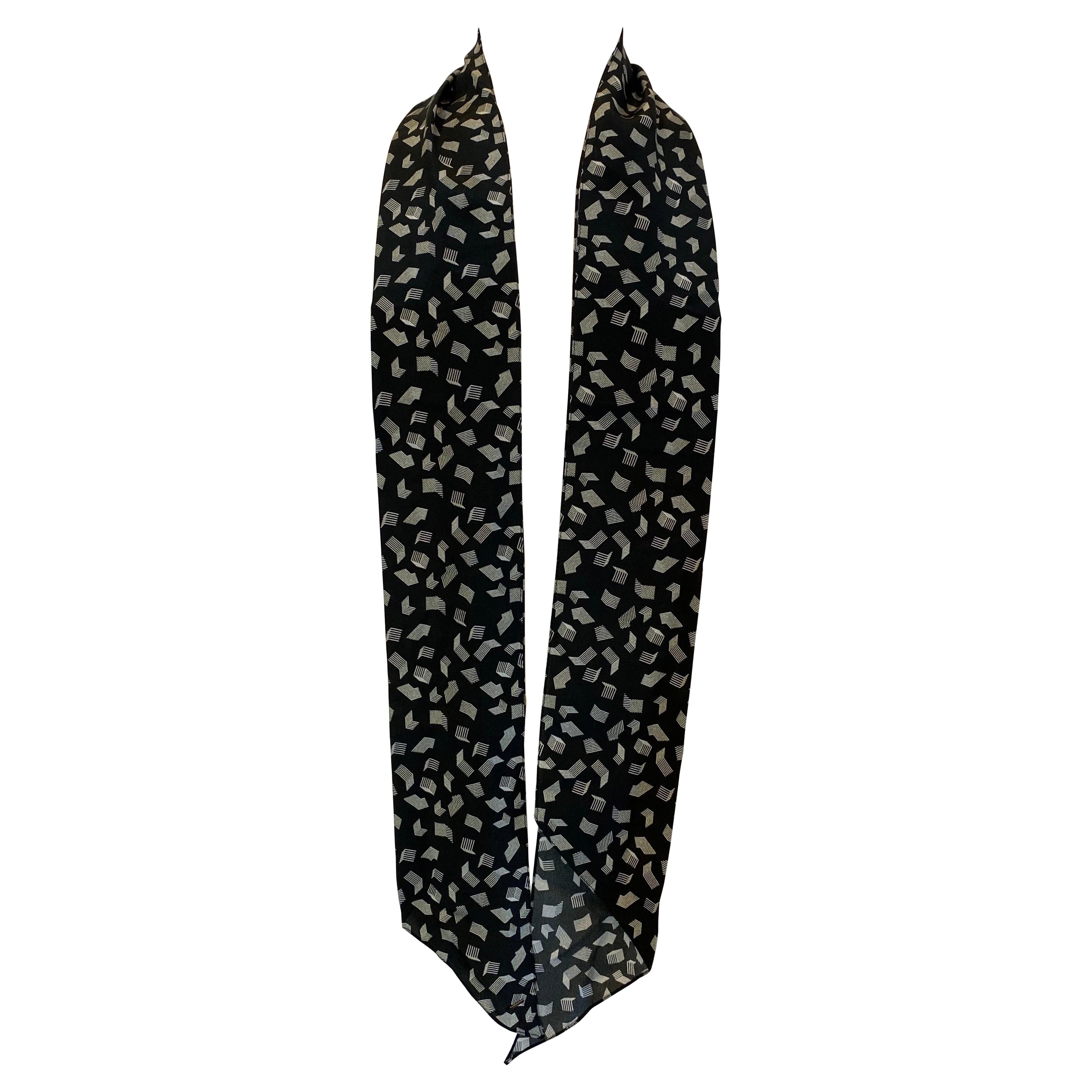 Blue Yves Saint Laurent tie. For Sale