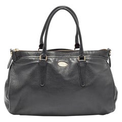 Tote Morgan in pelle nera di Coach