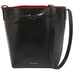 Mansur Gavriel Minibolso de piel negro
