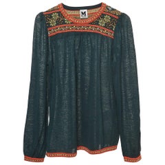M Missoni Greene & Greene & Greene Maniche a sbuffo Top S.I.M.