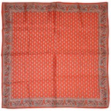 Rosso con bordi Palsey in grassetto e sciarpa centrale Mini Palsey