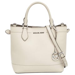 Michael Kors Eden Tote aus grauem Leder