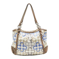 Hobo Coach Multicolor Signature Satén y Piel