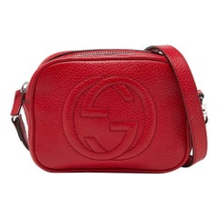Gucci Soho Umhängetasche aus rotem Leder