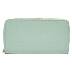 Louis Vuitton Amande Electric Epi Leather Zippy Wallet