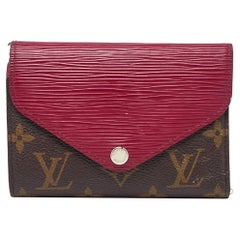 Louis Vuitton Epi Leather and Monogram Canvas Marie-Lou Compact Wallet