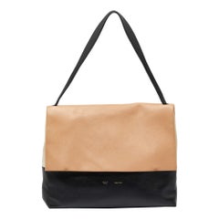 Borsa Celine Tri Color in pelle con manico superiore tutto morbido