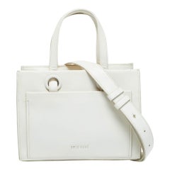 Cole Haan Off  White Leather Grand Series Tote