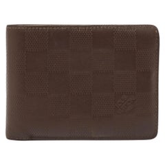 Louis Vuitton Brown Damier Infini Leather Multiple Wallet