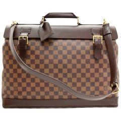 Louis Vuitton West End PM Ebene Damier Canvas Travel Bag + Strap
