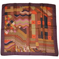 Pañuelo de seda multiestampado "Multi Shades of Autumn" de Liberty of London