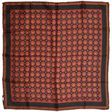 Ashear Elegant Multi-Color "Floral" Men's Silk Handkerchief