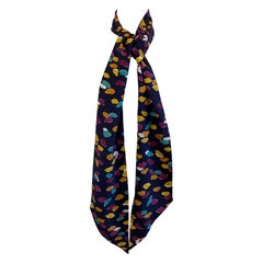 Yves Saint Laurent silk bandolier