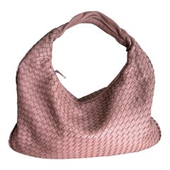Bottega Veneta Leder Hobo Großer Nude Dirty Pink 47cm