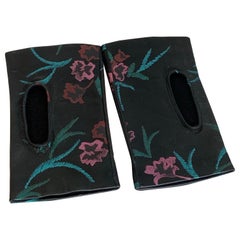 Giorgio Armani Flor de piel Guantes