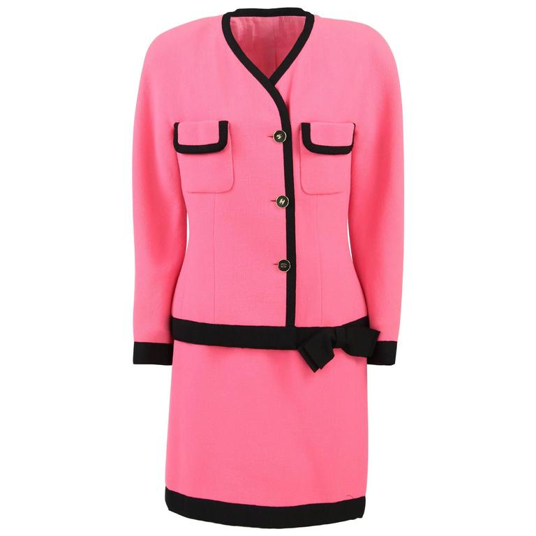 1990S Pink Chanel Suit at 1stDibs ...