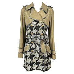 Chanel 9K$ Rarest Vogue Cover Tweed Trench Coat