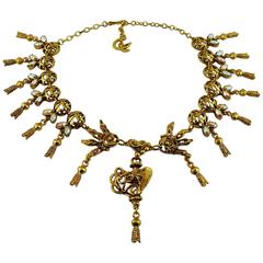 Christian Lacroix Vintage Jewelled Necklace 5