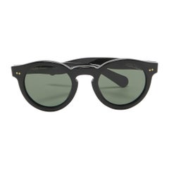 Ralph Lauren Black PL 9756 Round Sunglasses