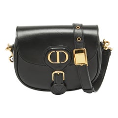 Dior Black Leather Small Bobby Bag