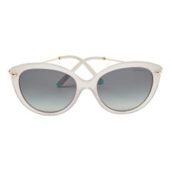 Tiffany & Co. Grey/Black Gradient TF 4187 Cat Eye Sunglasses