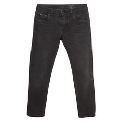Dolce & Gabbana Jeans slim fit in denim nero S Vita 32