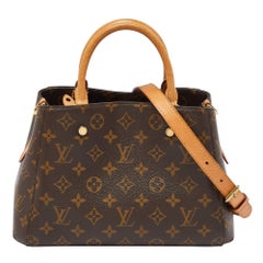 Louis Vuitton Monogram Canvas and Leather Montaigne BB Bag