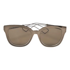 Dior Gunmetal Tone/Brown TGTEJ Diorama 1 Cat-Eye Sunglasses
