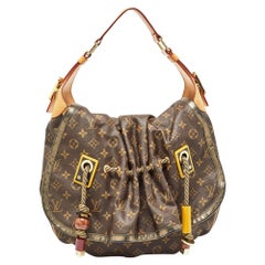 Borsa Louis Vuitton Monogram in tela e pelle in edizione limitata Kalahari GM
