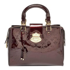 Louis Vuitton Amarante Monogram Vernis Melrose Avenue Bag