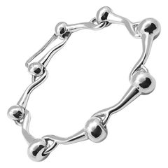 Unisex Chain Bracelet In Sterling Silver