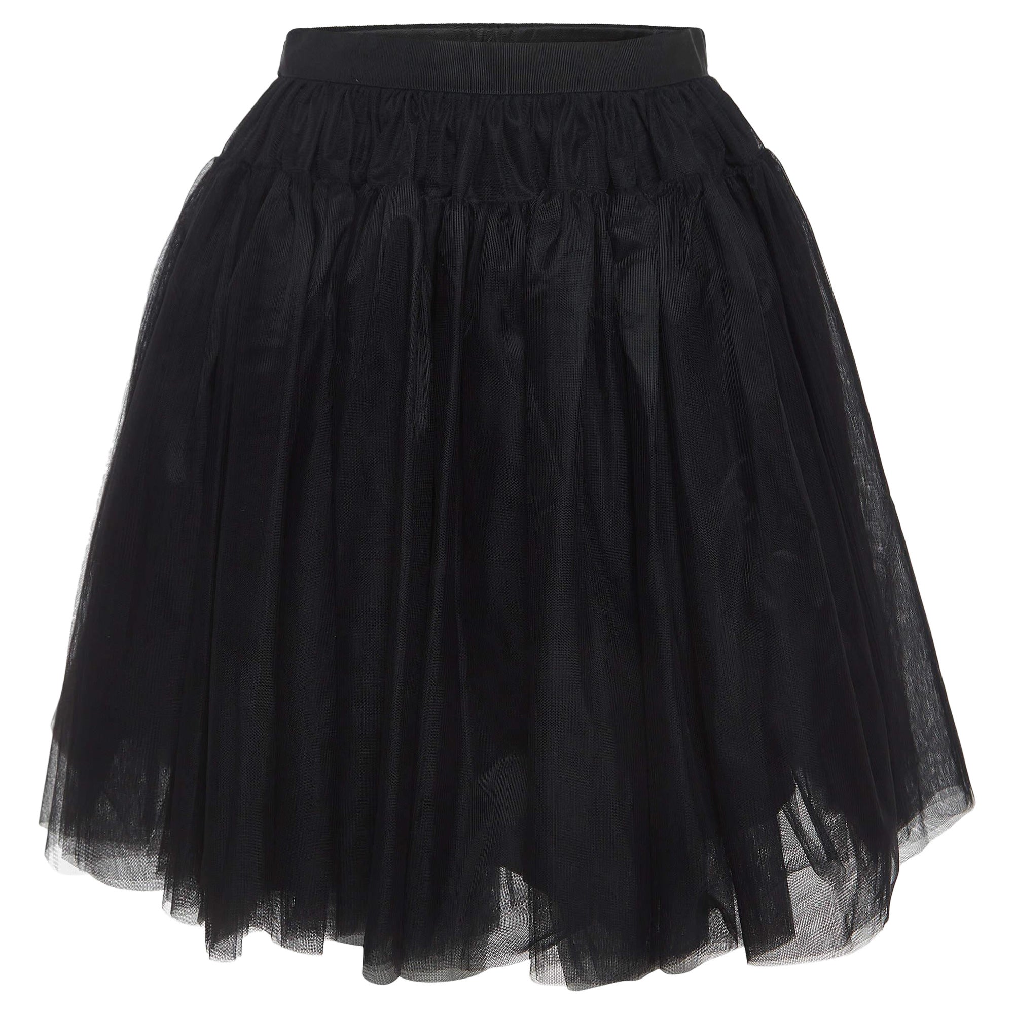 Dolce & Gabbana Black Tulle Skirt (11-12 Yrs) For Sale