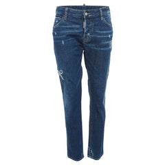 Dsquared2 Blue Distressed Denim Cool Girl Jean M