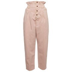 Fendi Pink Denim High Waist  Jeans M Waist 26"