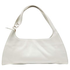 Gucci Hobo de piel blanco roto