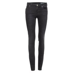 Versace Collection Black V Studded Denim Slim Jeans S Waist 26"
