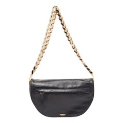 Bolso Olympia Mediano Burberry Negro Piel Suave