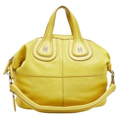 Givenchy Yellow Leather Medium Nightingale Bag