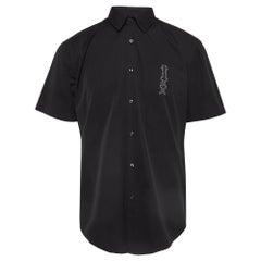 Hugo Boss Black Printed Cotton Shirt  XXL