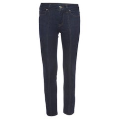 Burberry London Blue Denim Skinny Leg Jeans S Waist 26"