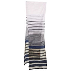 Missoni étole rayée rose en lurex