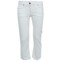 Burberry Brit Weiße Jeans aus Denim mit Skinny-Bein und S-Taille 27"