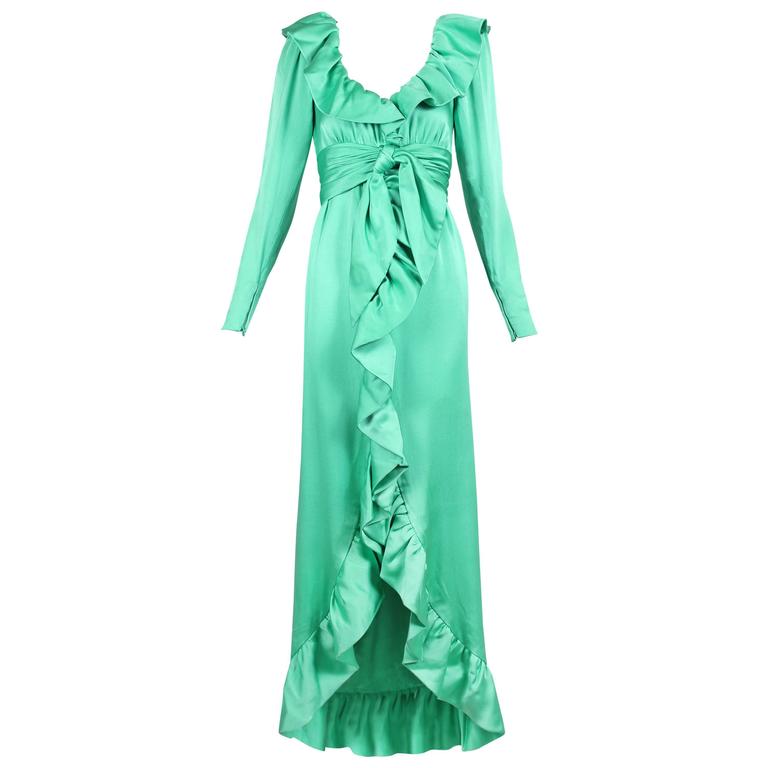 couture green gown