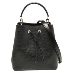 Louis Vuitton Black Epi Leather NeoNoe MM Bag