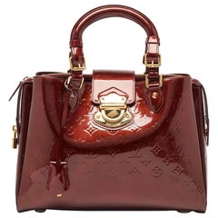 Louis Vuitton Rouge Fauviste Monogram Vernis Melrose Avenue Bag