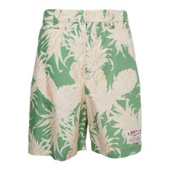 Pantaloncini in cotone con stampa ananas di Valentino Greene & Greene S