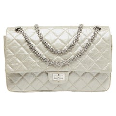 Chanel Beige Quilted Leather 226 Classic Reissue 2.55 Flap Bag