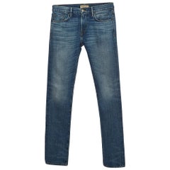 Burberry Jeans slim fit in denim lavato blu Vita 30''