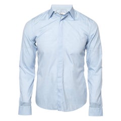 Chemise à manches longues Givenchy en coton bleu S