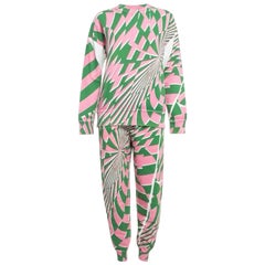 Felpa e pantaloni in cotone stampato Stella McCartney X ED Curtis XS/S